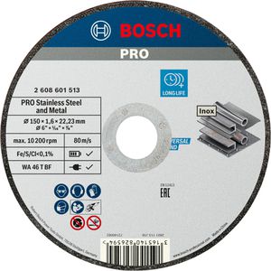 Trennscheibe Bosch PRO Stainless Steel and Metal, 22,23 mm