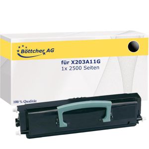 Toner Böttcher-AG für Lexmark X203A11G