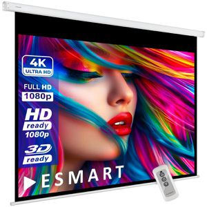 Produktbild für Beamer-Leinwand ESMART Economy EXM Motor