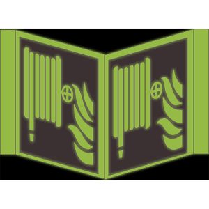 Produktbild für Hinweisschild Abtec ISO 7010 F002 Kunststoff, Nasenschild