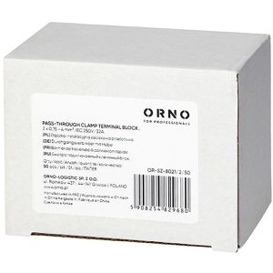 Produktbild für Verbindungsklemme Orno OR-SZ-8021/2/50, 4 Leiter