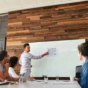 Produktbild für Glas-Magnettafel Master-of-Boards