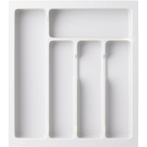 Produktbild für Besteckkasten Sossai Divio, weiß, aus Kunststoff