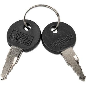 Produktbild für Briefkasten Burg-Wächter 5877 W, weiß, aus Stahl