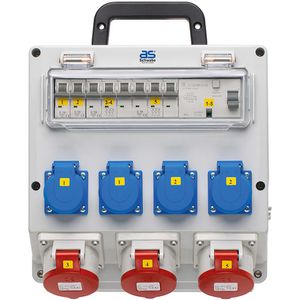 CEE-Stromverteiler as-Schwabe Fixo, Wandverteiler