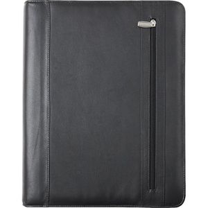 Produktbild für Schreibmappe Alassio 30072, Cesena, schwarz, Echt Leder