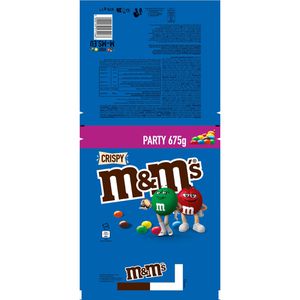 Produktbild für Schokobonbons M&amp;Ms Crispy, Party Pack
