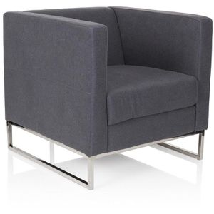 Loungesessel hJh-OFFICE BARBADOS, dunkelgrau
