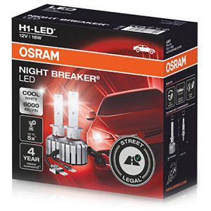 Produktbild für Auto-Lampe OSRAM Night Breaker, 6000 Kelvin, H1