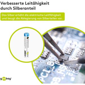 Produktbild für Lötzinn Goobay 40843, mit Flussmittel, bleifrei