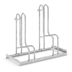 WSM Fahrradstnder 4052, Bodenmontage / freistehend, Einstellparker, Breite  70cm, fr 2 Fahrrder  Bttcher AG