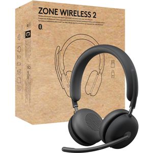 Produktbild für Headset Logitech Zone Wireless 2 MS Teams Stereo, grafit