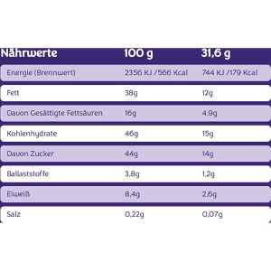 Produktbild für Tafelschokolade Milka Extra Ganze Haselnüsse