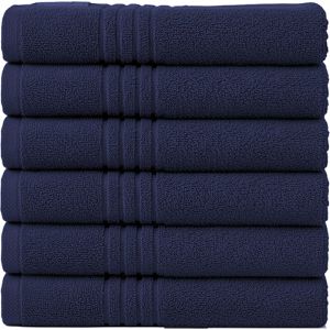 Handtuch Dyckhoff Nature Set, marine, 30 x 50 cm