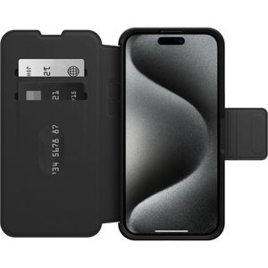 Produktbild für Handyhülle Otterbox Strada Folio, MagSafe, schwarz