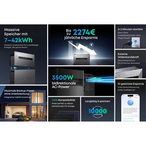 Produktbild für Stromspeicher Anker SOLIX Max AC, LiFePO4