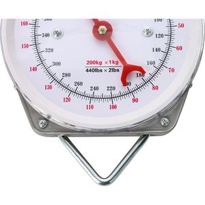 Produktbild für Hängewaage Berger&amp;Schröter Zeigerschnellwaage, Teilung 1 kg