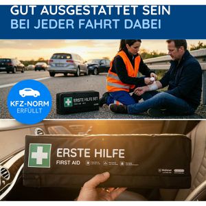 Produktbild für Erste-Hilfe-Tasche Flexeo Kombi 3in1, gefüllt