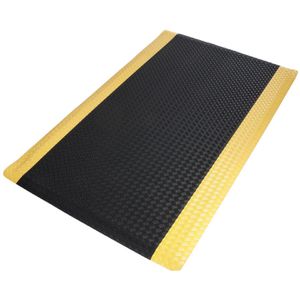 Produktbild für Anti-Ermüdungsmatte etm schwarz/gelb