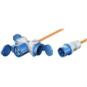Produktbild für Verlängerungskabel Goobay 76266, für außen IP44