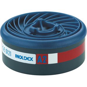 Moldex Ersatzfilter Gasfilter, 9200, 8 Stück, für Atemschutzmasken 7000 und 9000 Serie, A2 , 8 Stück