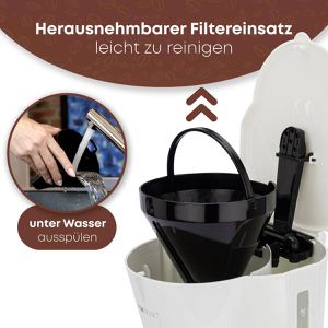 Produktbild für Kaffeemaschine Clatronic KA 3473, mit Glaskanne