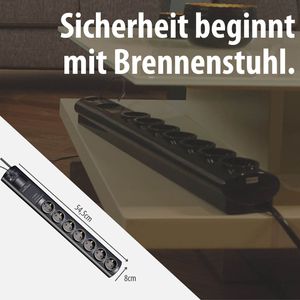 Produktbild für Steckdosenleiste Brennenstuhl Primera-Tec, 2m