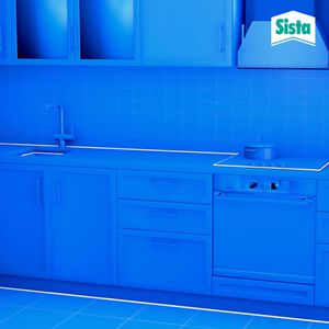 Produktbild für Silikon Sista Bad &amp; Küche, SLBKT, transparent