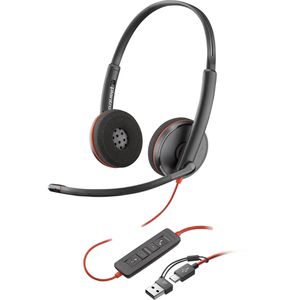 Headset Poly Blackwire 3220 Stereo