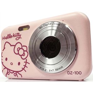 Produktbild für Kompaktkamera Yashica DZ-100 Hello Kitty, mit 2,4 Zoll Display