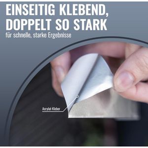 Produktbild für Dichtungsband Poppstar 1010845 Aluminiumband glatt