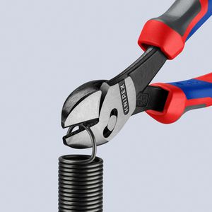Produktbild für Seitenschneider Knipex 7372180 TwinForce,Kraft-Seitenschneider