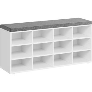 Schuhbank Vasagle LHS012W14, weiß, aus Holz