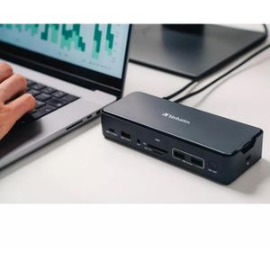 Produktbild für Dockingstation Verbatim USB-C Pro CDS-15SSD, 32174