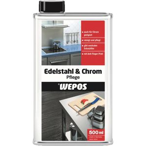 Edelstahlreiniger Wepos 2000102309, Edelstahl- & Chrompflege