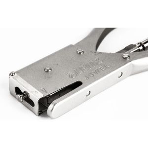 Produktbild für Heftzange Leitz 5556-00-82, Juwel, aus Metall, silber