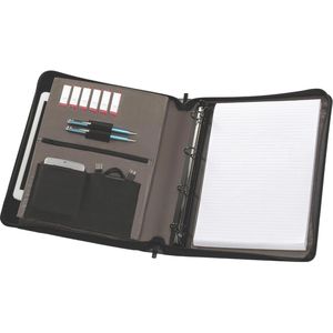 Schreibmappe Wenger Affiliate schwarz, inkl. Block, Nylon