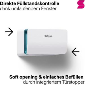 Produktbild für Handtuchspender Satino Hyginity XS, 333428, PT 3