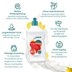 Produktbild für Scheuermilch HAKA Zitrone