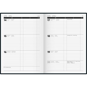 Produktbild für Buchkalender Brunnen Modell 725, TimeCenter, 2026