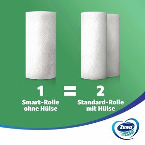 Produktbild für Küchenrolle Zewa Wisch &amp; Weg Smart, ohne Hülse, 2-lagig