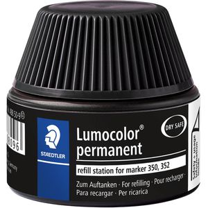 Nachfülltusche Staedtler Lumocolor perm., schwarz