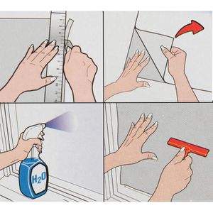 Produktbild für Fensterfolie d-c-fix selbstklebend