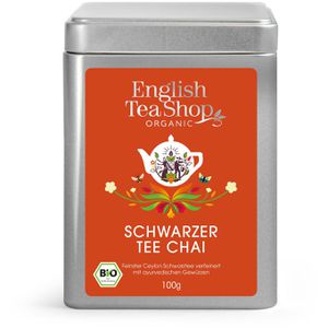 Produktbild für Tee EnglishTeaShop Schwarzer Tee Chai, in der Dose, BIO