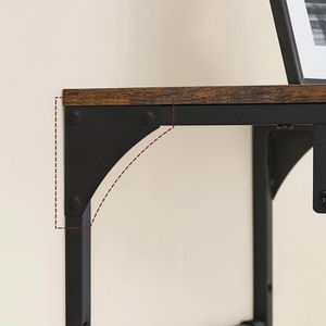 Produktbild für Wandgarderobe Vasagle LCR103B01, Metall / Holz