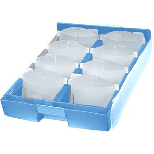 Produktbild für Karteikasten Han 9987-643, Croco Duo, A8