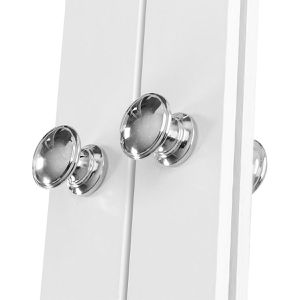 Produktbild für Spiegelschrank Vasagle LHC002, weiß