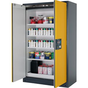 Gefahrstoffschrank asecos Q-Classic 90, 30004, mit 4 Fachböden