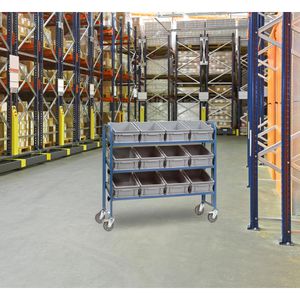Produktbild für Eurokastenwagen Fetra 2884, mit 12 Eurokästen