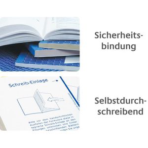 Produktbild für Kassenbuch Zweckform 1756, EDV-Erfassung, A4
